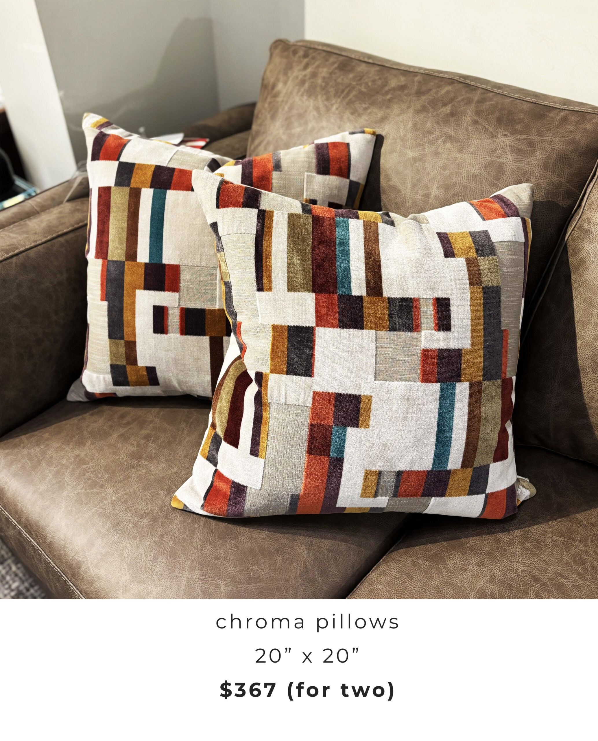chroma pillows